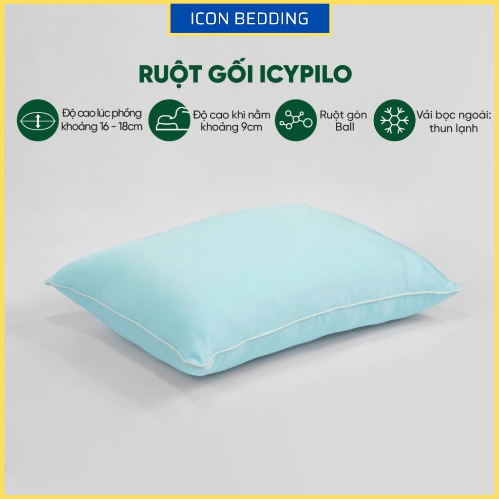 Ruột Gối Icypilo Edena Màu Xám & Xanh