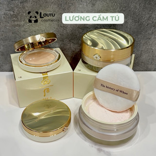   AUTHENTIC-Loutu  Phấn Phủ Vàng Luxury Glow Pressed Powder Phấn Phủ Bắt Sáng Dạng Bột Whoo Gongjinh 