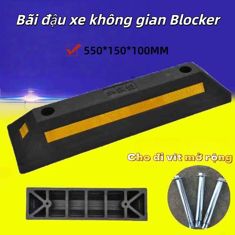 Chặn bánh xe ô tô cao su
