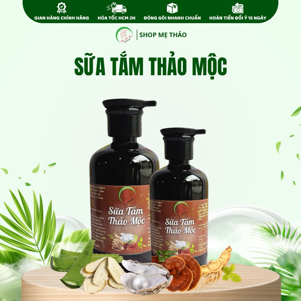SỮA TẮM THẢO MỘC 500ML - SHOP MẸ THẢO
