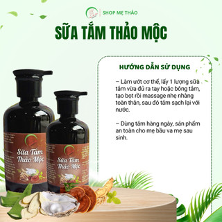 SỮA TẮM THẢO MỘC 500ML - SHOP MẸ THẢO