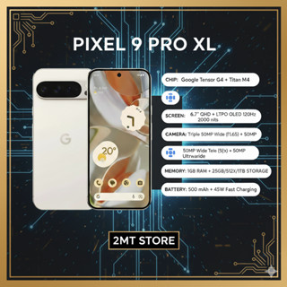  Điện Thoại Google Pixel 9 Pro XL Quốc Tế Like New Ram 16G Tần Số Quét 120hz Bộ Nhớ 128G 256G 