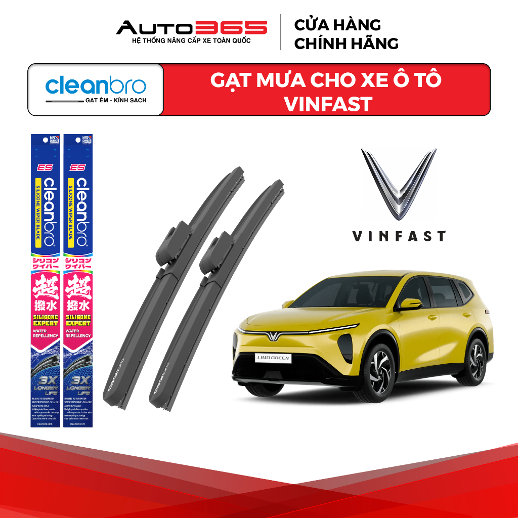 Cần Gạt Mưa Ô Tô Cleanbro Cho Xe Vinfast