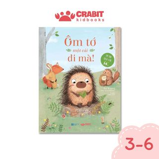 Sách - ôm tớ một cái đi mà - cho bé 3 tuổi + - crabit kidbooks