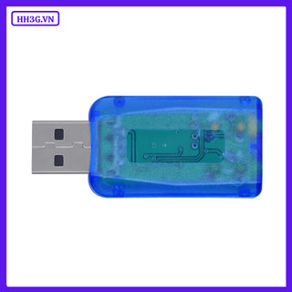 USB Sound Card 2.0 3D – Dùng Cho Máy Tính PC, Laptop Giúp Kết Nối Micro, Tai Nghe, Loa, Karaoke,...