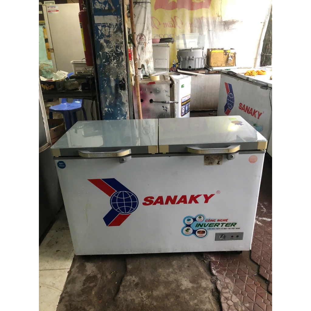 Tủ đông Sanaky 2 ngăn VH 3699w4k tiết kiệm dùng rồi (chỉ giao kv hcm)