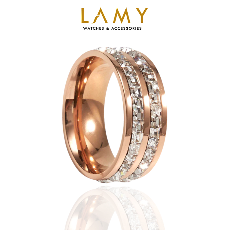 Nhẫn LAMY Eternity Dual Ring Rose Gold 8023