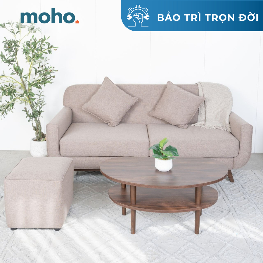 Combo Cơ Bản Phòng Khách MOHO KOSTER Màu Nâu