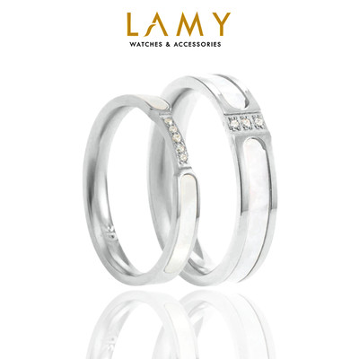 Nhẫn cặp đôi LAMY Dreamy Ring Silver 8020 & 8021