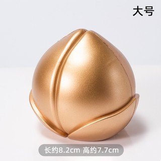 Tượng ông bà trái đào trang trí bánh kem mừng thọ
