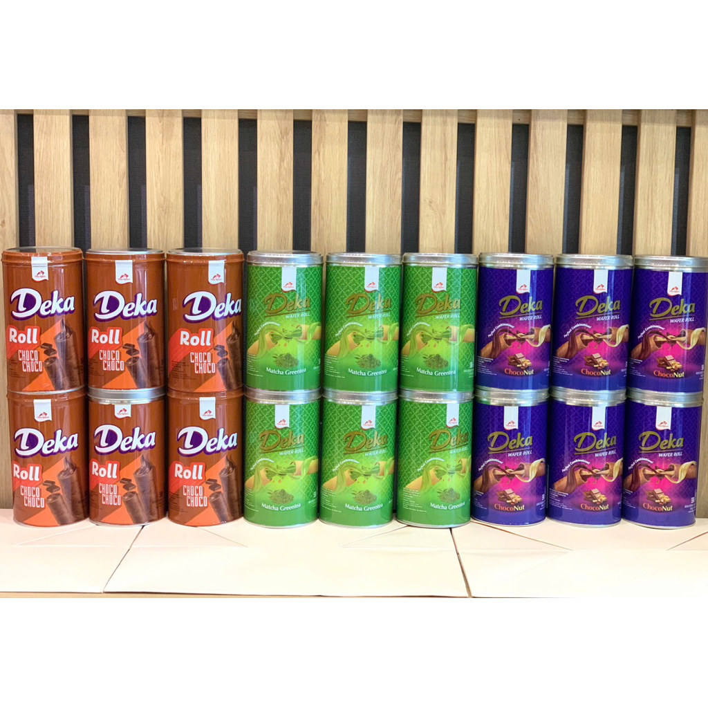 Bánh ống điếu Deka Wafer Roll