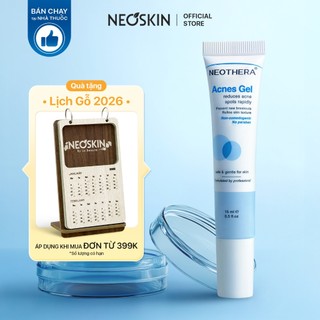  Gel Giảm Mụn NEOTHERA Acnes Gel Mờ Thâm Sẹo Mụn & Cải Thiện Da Dầu Mụn 15ml  Tuýp  