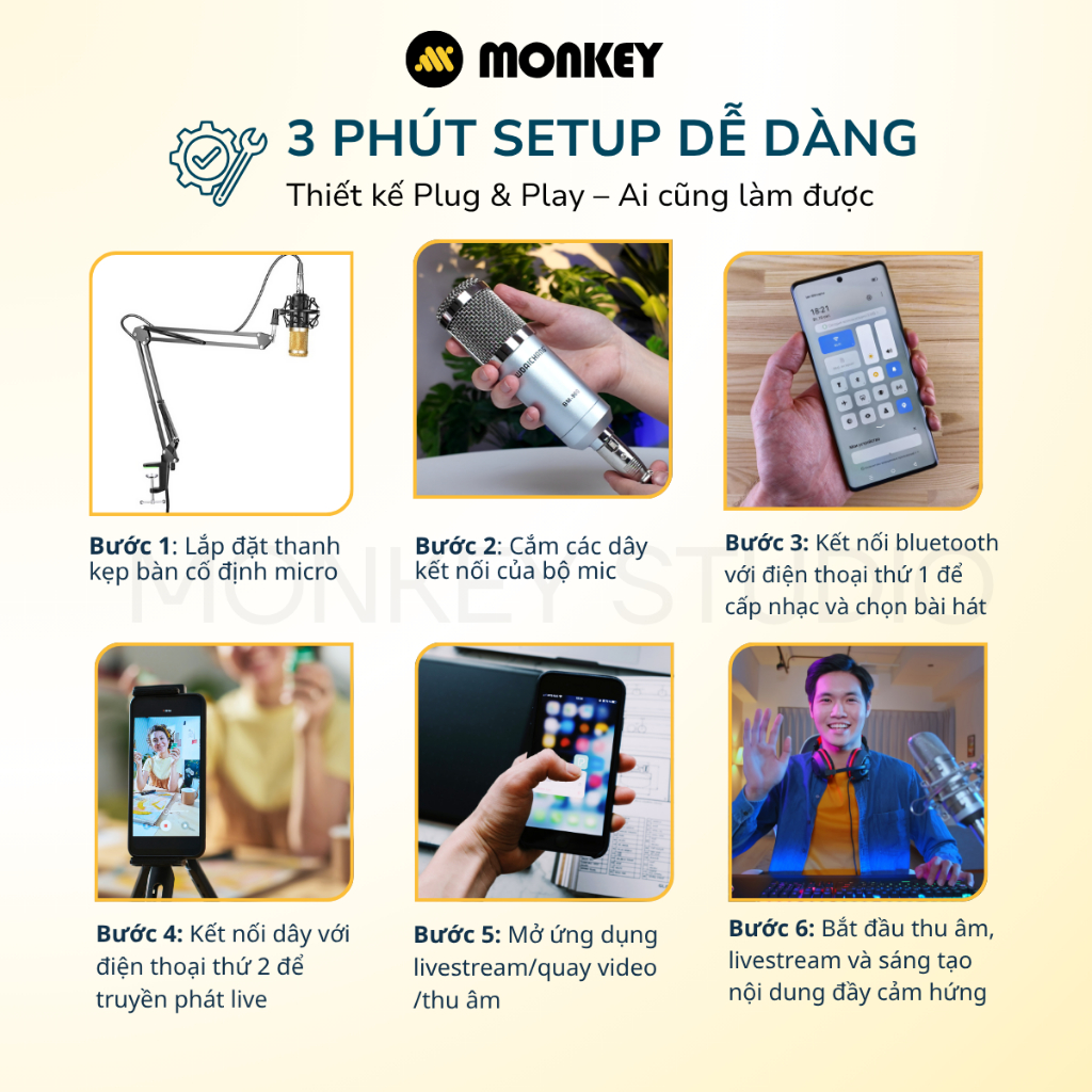 Bộ Combo Mic Thu Âm Hát Livestream Sound Card X9 & Mic BM900 Thu Âm Karaoke, Chống Ồn Dành Cho Điện Thoại | BigBuy360 - bigbuy360.vn