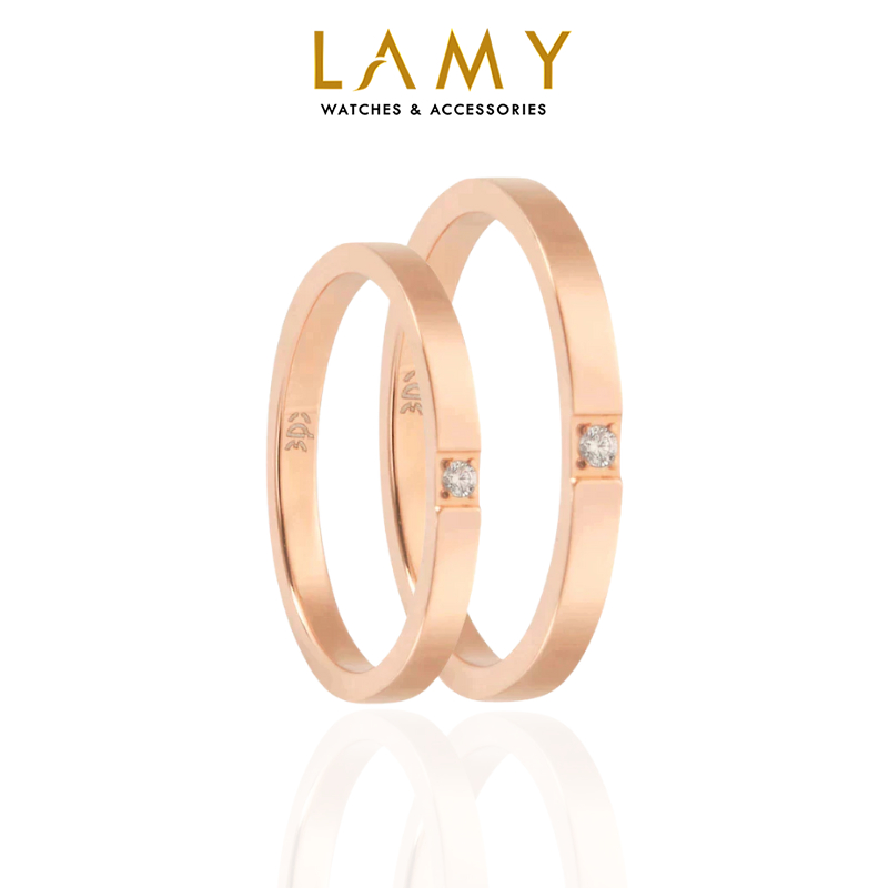 Nhẫn cặp đôi LAMY Marryme Couples' Ring Rose Gold 8039