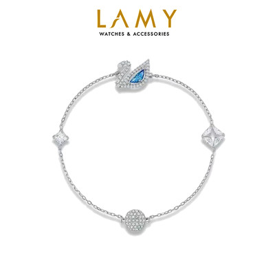 Lắc tay thiên nga LAMY Dazzling Swan Bracelet Silver Bracelet 2050