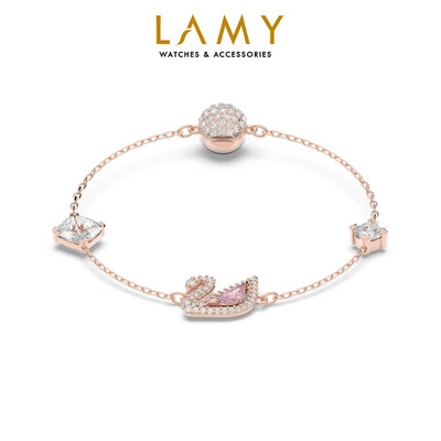 Vòng tay thiên nga LAMY Dazzling Swan Bracelet Rose Gold 2050