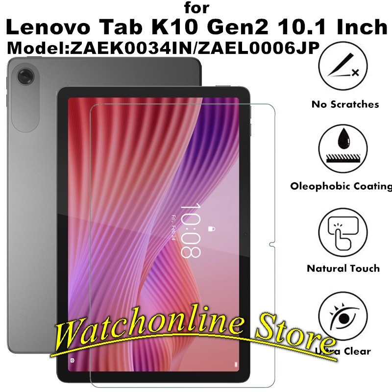 Kính cường lực cho Lenovo Tab K10 Gen 2 10.1 Inch 2025 trong suốt bảo vệ màn hình