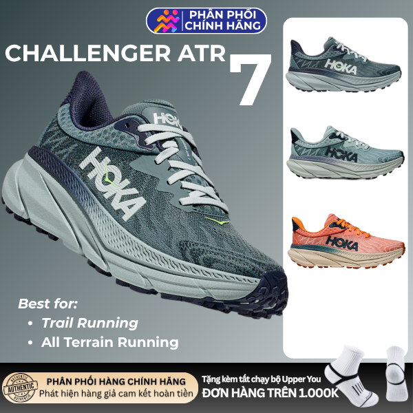 [Voucher 28%] Hoka Challenger Atr 7 - Giày Chạy Bộ Địa Hình Hoka Nam Nữ Chính Hãng