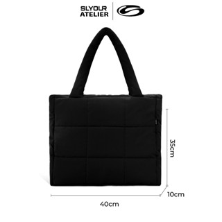   LIVE DEAL GIÁ SỐC  Túi TOTE V1 - trần bông caro SLYOUR  Túi Unisex thời trang 