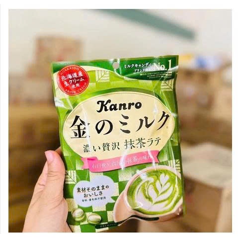 [Ship Hỏa Tốc HN] Kẹo Sữa Kanro Vị Matcha Latte - Hàng Nội Địa Nhật 100% siêu rẻ