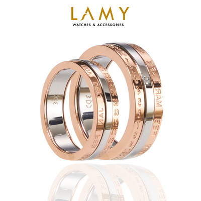 Nhẫn cặp đôi LAMY Possession DayDate Ring 8014RG