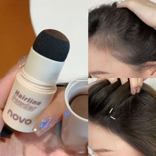  Phấn Phủ Che Khuyết Điểm Đường Viền Tóc   Phấn Phủ Chân Tóc NOVO Hairline Dặm Chân Tóc Thưa 