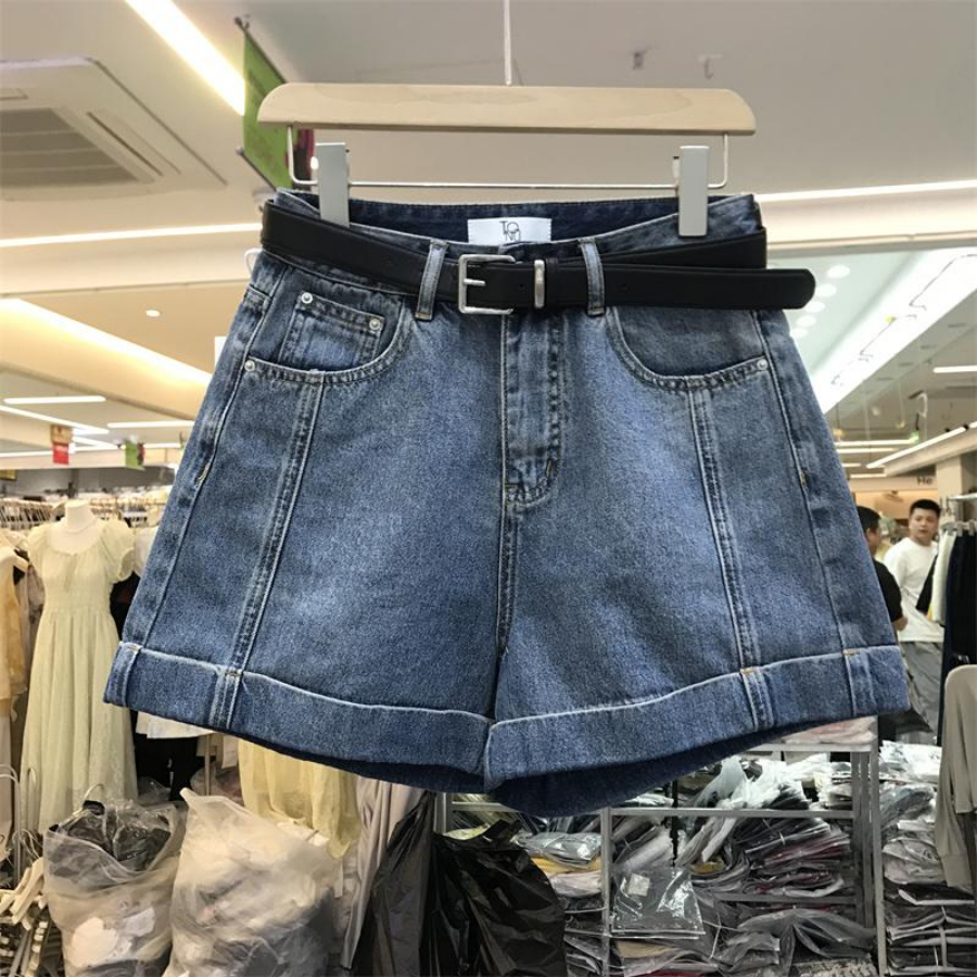 [BEST SELLER] Quần Short Jean Nữ SARAMIA, Quần Đùi Nữ Lưng Cao Dáng Chữ A Màu Trắng Đen Xanh Siêu Tôn Dáng S13 | BigBuy360 - bigbuy360.vn