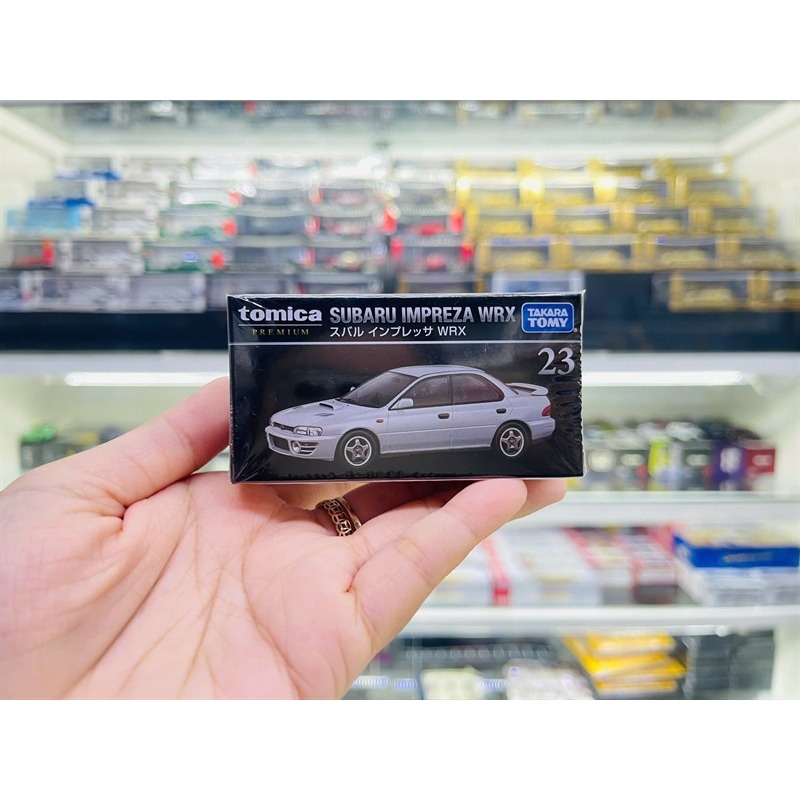 Mô hình xe SUBARU IMPREZA WRX No.23 PREMIUM tỉ lệ 1:64 Tomica 298151