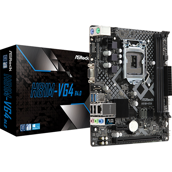 MAIN ASROCK h810m H81M-VG4 R4.0 DDR3