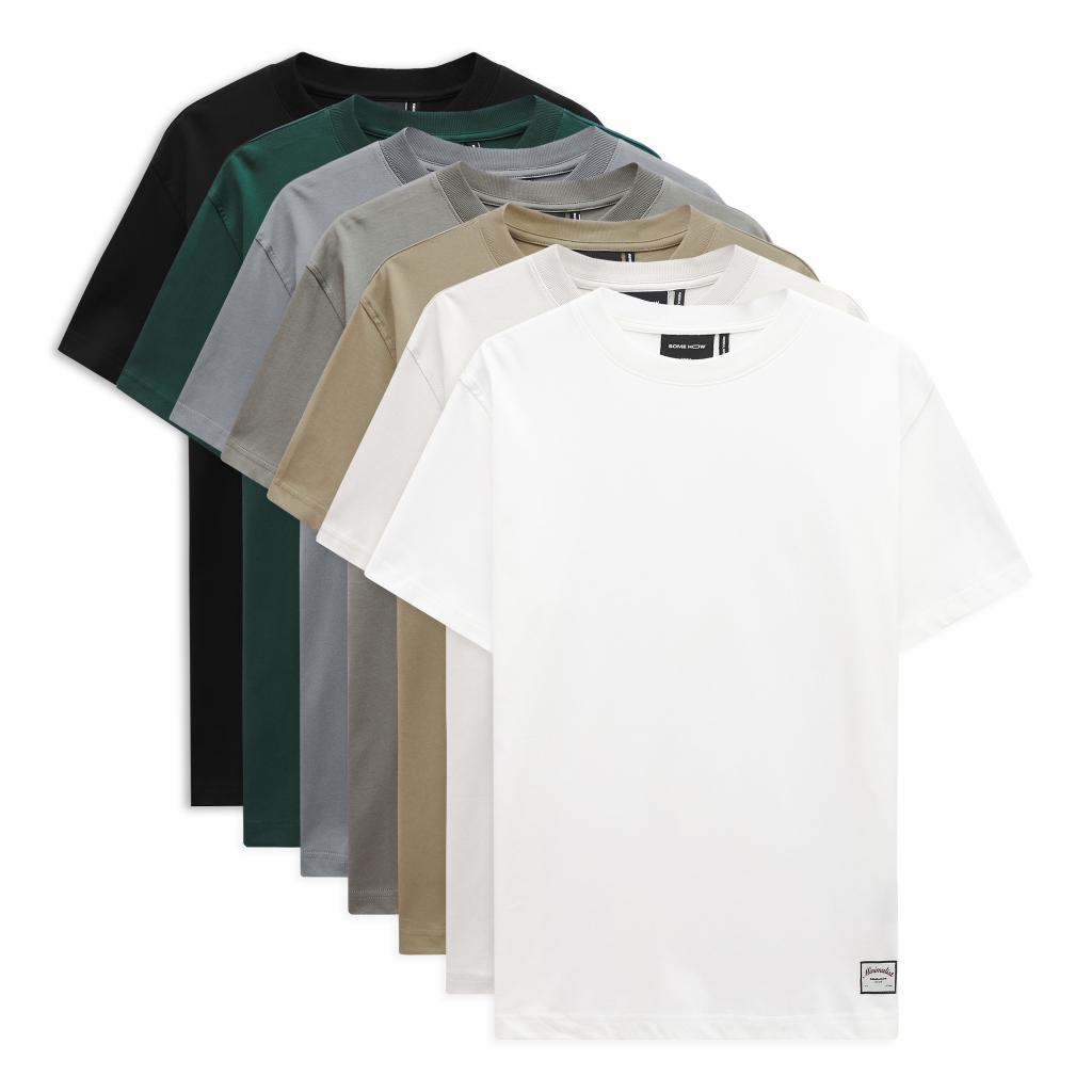 Áo Thun Minimalist Color Range Dup - Áo Thun Essentials Basic Gray Green - Áo Tanktop Basic Wear BWG