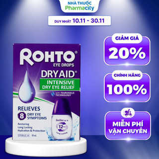  Dung dịch nhỏ mắt dưỡng ẩm chuyên sâu Dry Aid  10ml  