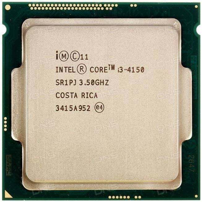 CPU Intel Core i3-4150 Cũ (3.50GHz | 2 Cores 4 Threads | 3MB Cache | LGA 1150) Không Fan