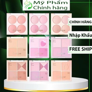  Phấn Má Hồng Dasique Blending Mood Cheek 07 Candy Berry 03 Peach Blending 04 Beige Knit 