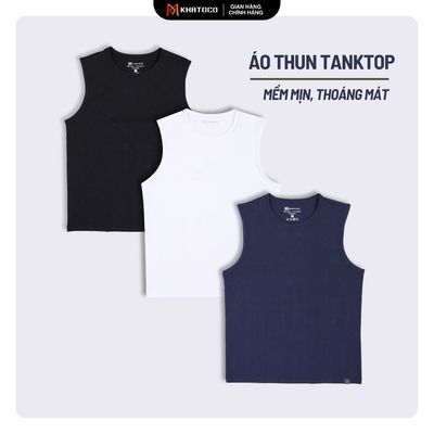 Áo thun lót nam KHATOCO form Regular Fit mềm mịn thoáng mát tối đa mã 18442