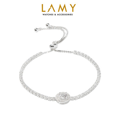 Lắc tay bạc LAMY Sparkling Beads Bracelet Gold 2067