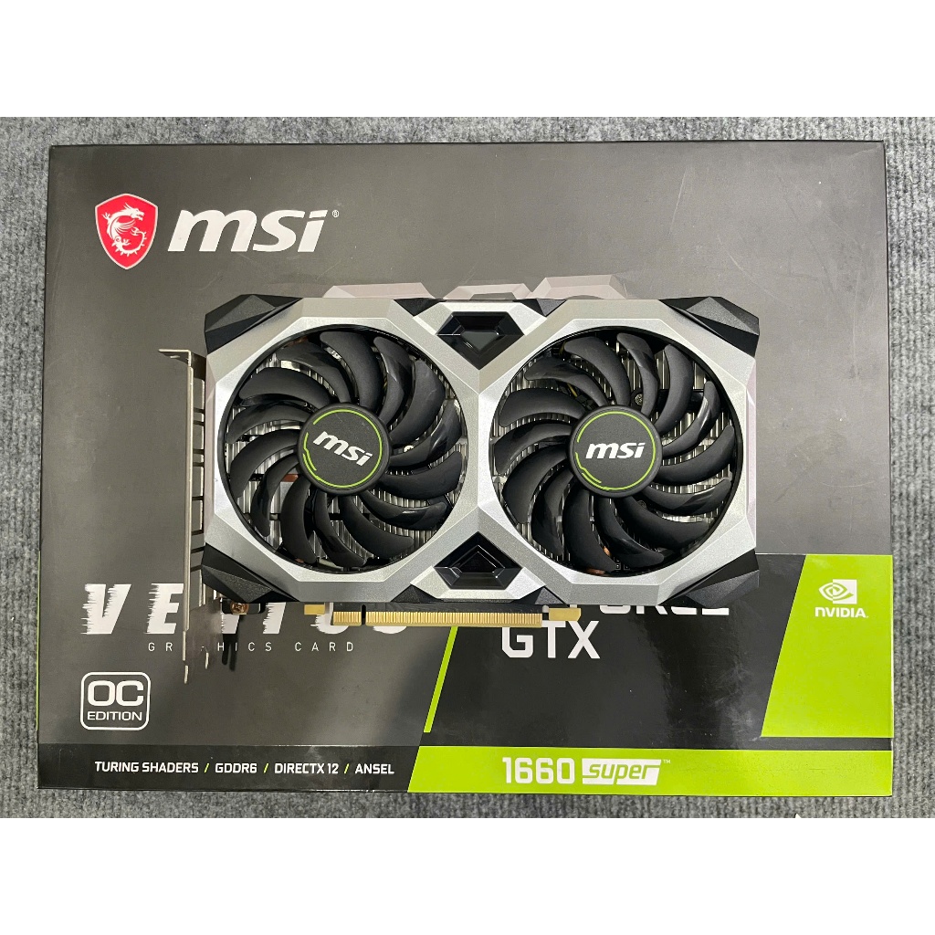 Card Màn Hình VGA GTX 1660 Super MSI Ventus 6GB GDDR6