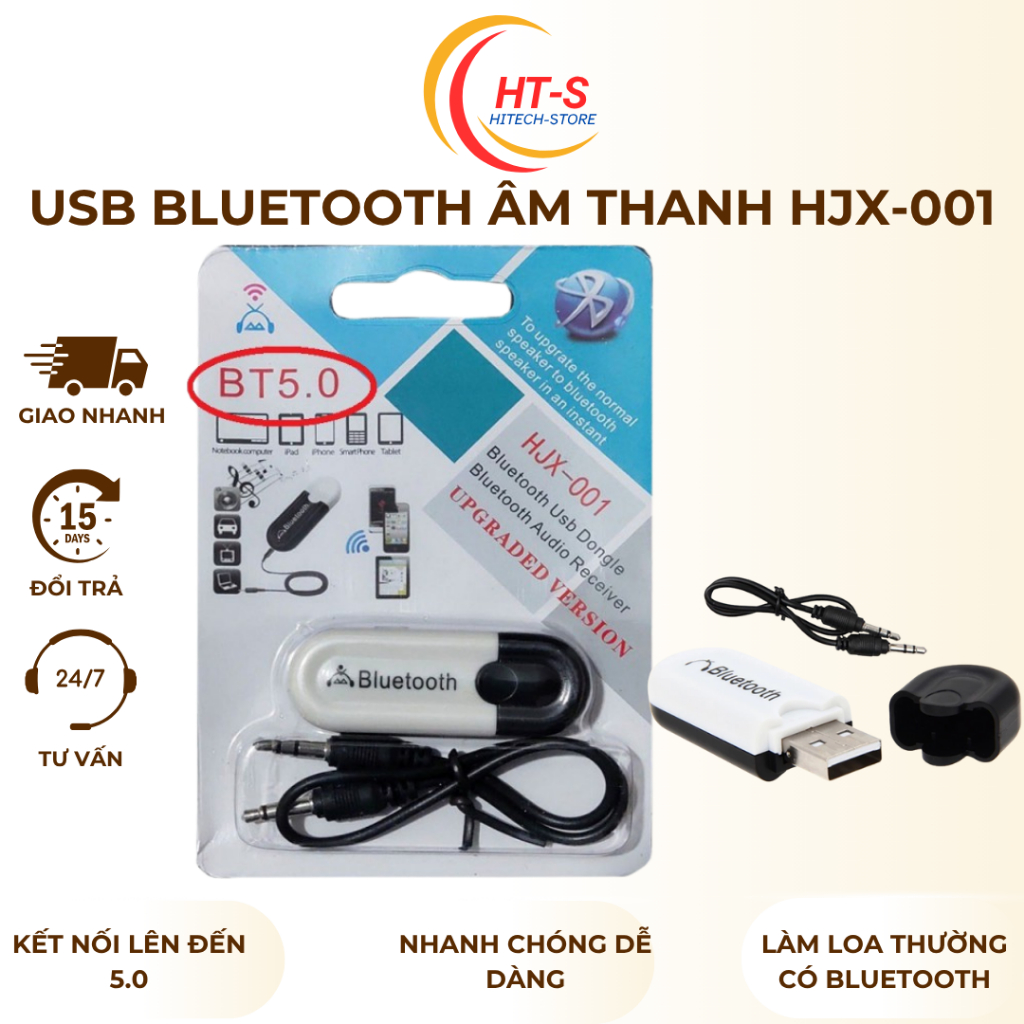 USB Bluetooth HJX-001 hàng cao cấp