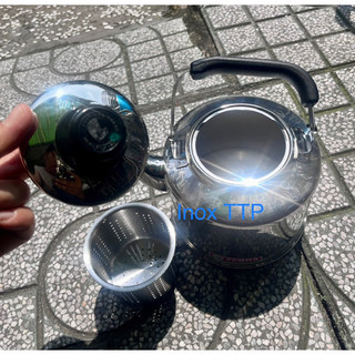 Ấm Inox Zebra Century 1.5L(có lọc trà)