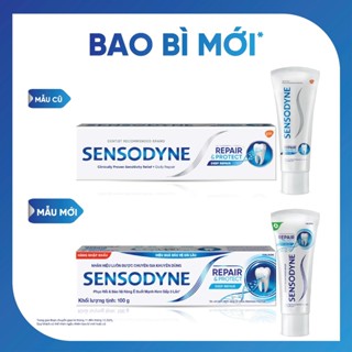  Bộ 4 Kem đánh răng SENSODYNE Repair & Protect Deep Repair 100g giúp phục hồi sâu và bảo vệ răng ê buốt 
