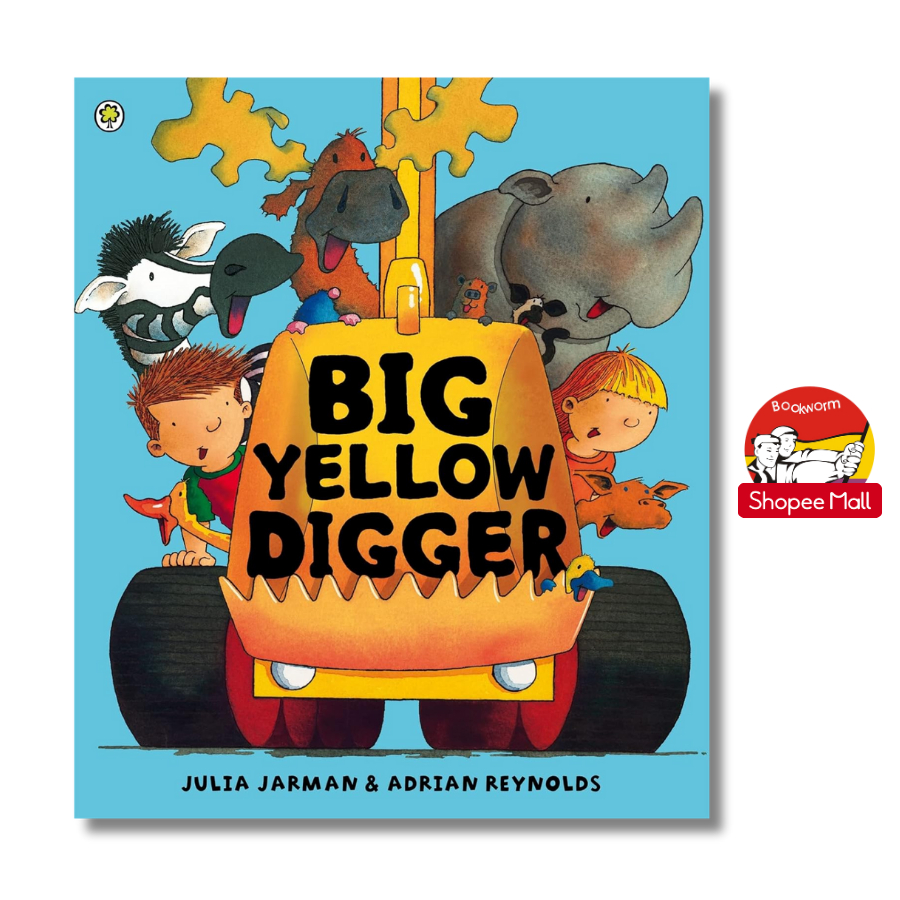Sách - Big Yellow Digger (Ben & Bella) by Julia Jarman - Children's Books In English