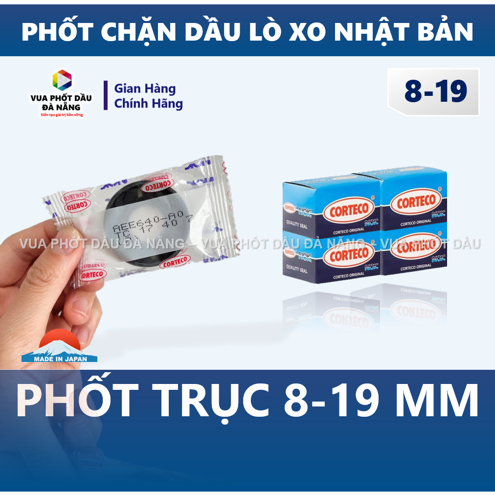 Phốt phớt chặn dầu nhớt trục 8-19 mm NOK NACTEC Nhật 12x22 12x32 17x30 12x28 15x30 12x20 15x25 10x20