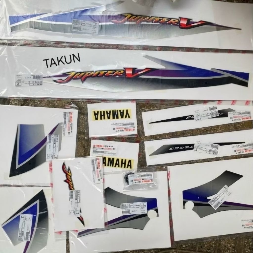 Full bộ tem xe JUPITER V zin chính hãng Yamaha