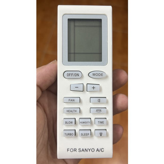REMOTE MÁY LẠNH SANYO VUÔNG NGẮN 2 Chiều - Điều khiển điều hòa sanyo