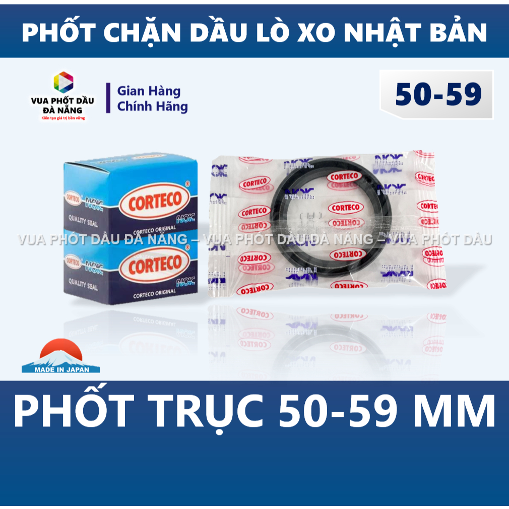 Phốt phớt chặn dầu nhớt trục 50-59 mm NOK NACTEC Nhật 50x70 55x85 50x68 50x72 55x72 55x90 55x80 55x7