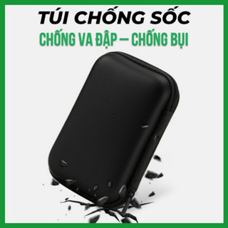 Túi Đựng Ổ Cứng Di Động 2.5 Inch Chống Va Đập – Chống Thấm Nước – Màu Đen Thời Trang