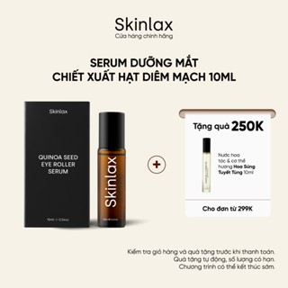  Tinh Chất  Serum  Dưỡng Mắt Dạng Lăn Giảm Thâm Bọng Mắt Giảm Nếp Nhăn Chiết Xuất Hạt Diêm Mạch SKINLAX 10ml 