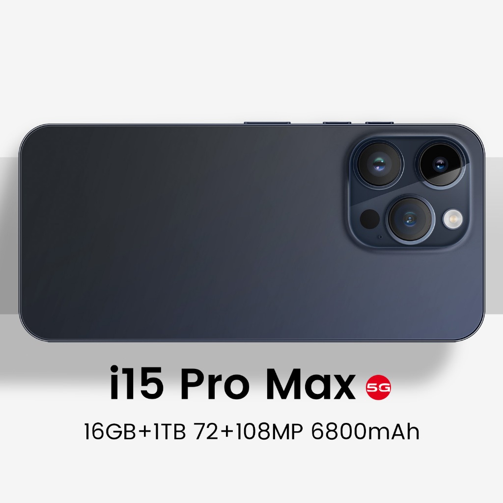 [COD]i15 Pro Max điện thoại thông minh 6.8inch HD đt