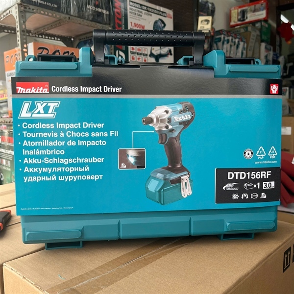 Máy vặn vít dùng pin 18V Makita DTD156RF ( 1 pin 3.0ah , 1 sạc )