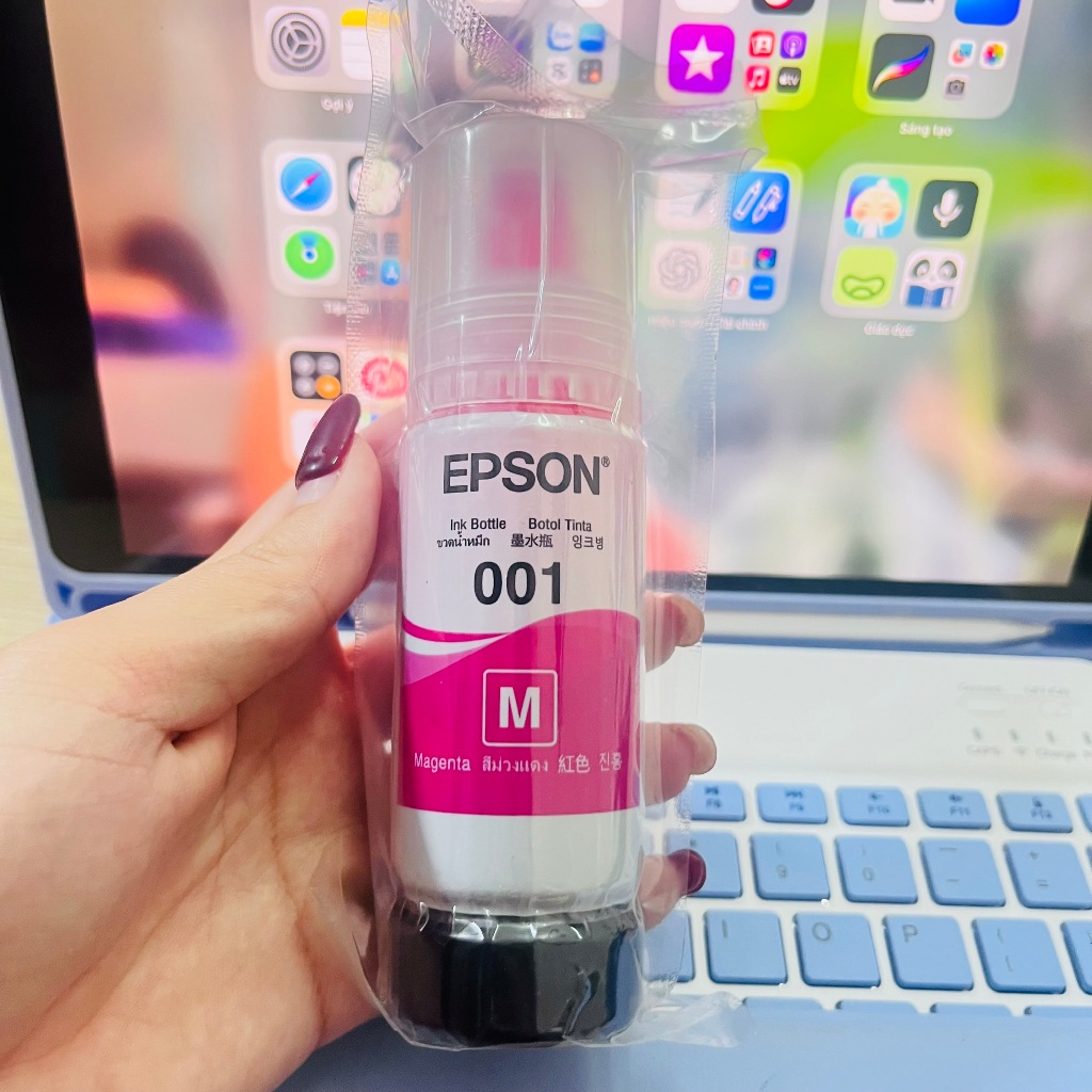 Mực in Epson 001 (M) Đỏ – Cho máy L4150/ L4160/ L6160/ L6170/ L6190
