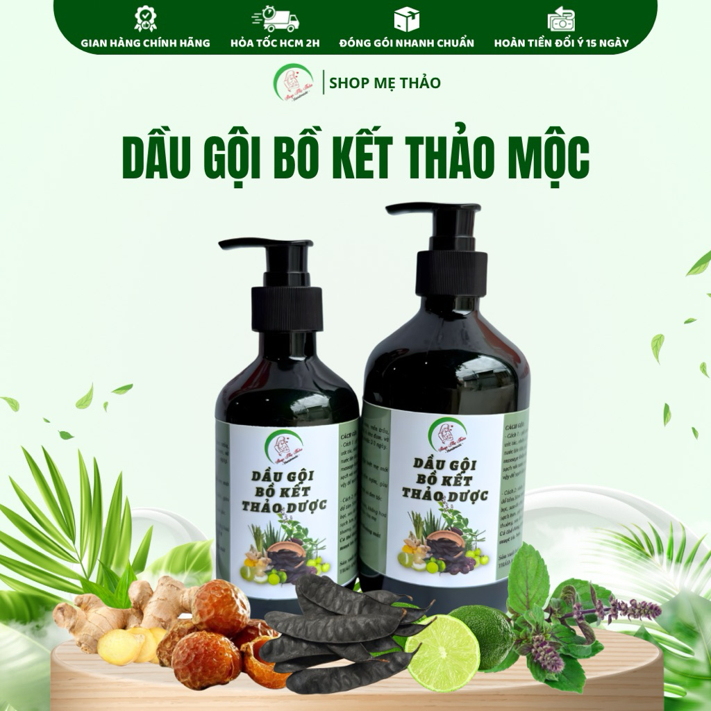 DẦU GỘI THẢO MỘC MẸ THẢO (HANDMADE)